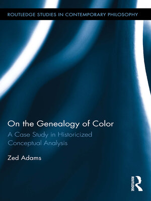 cover image of On the Genealogy of Color
